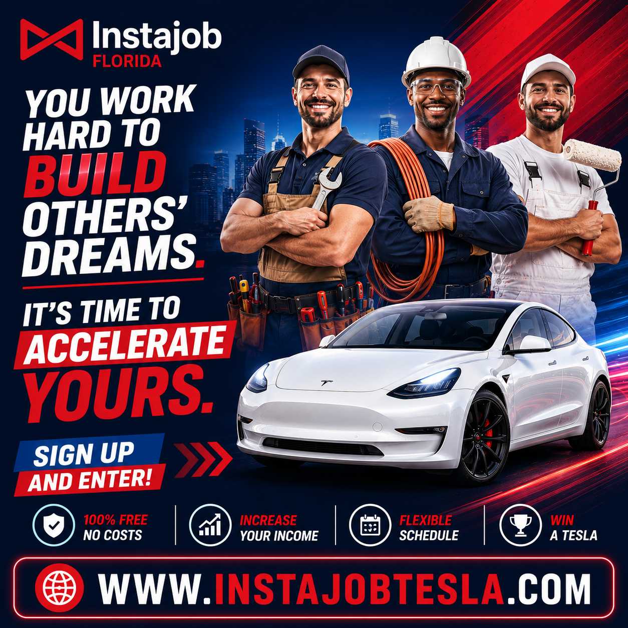 Banner Instajob Tesla 1