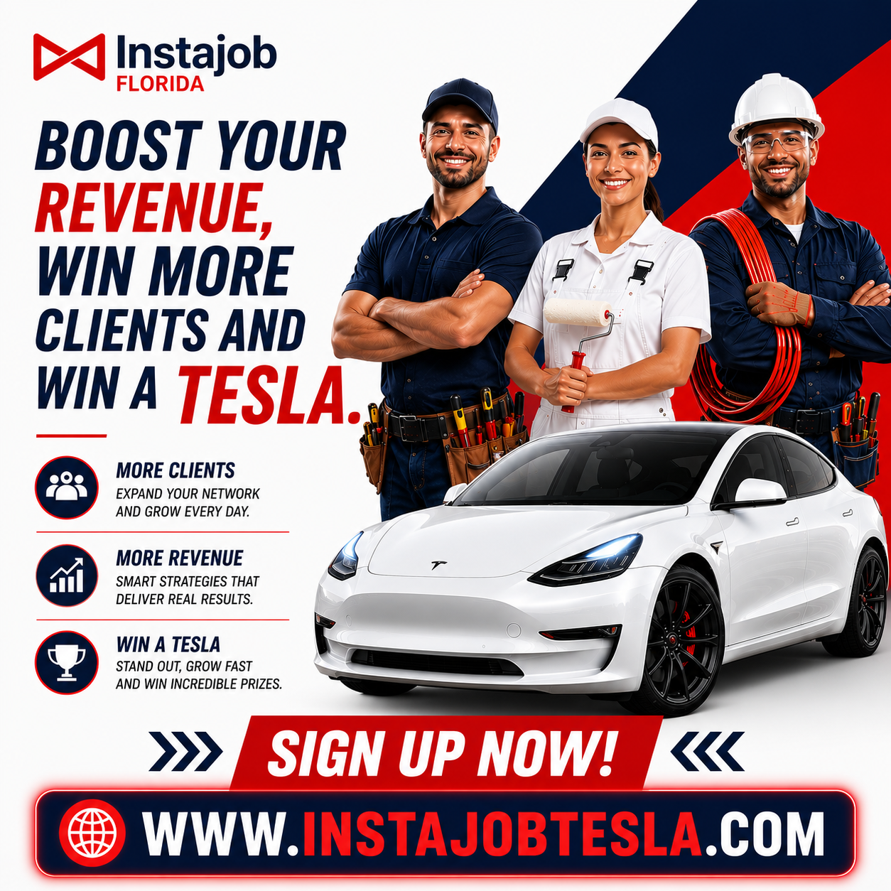 Banner Instajob Tesla 2