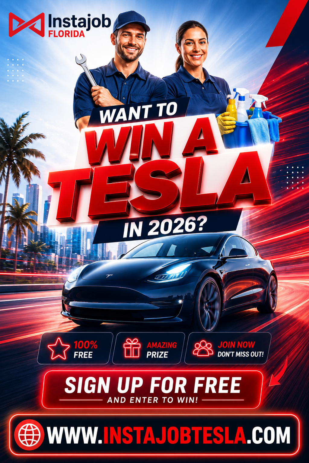 Banner Instajob Tesla 5