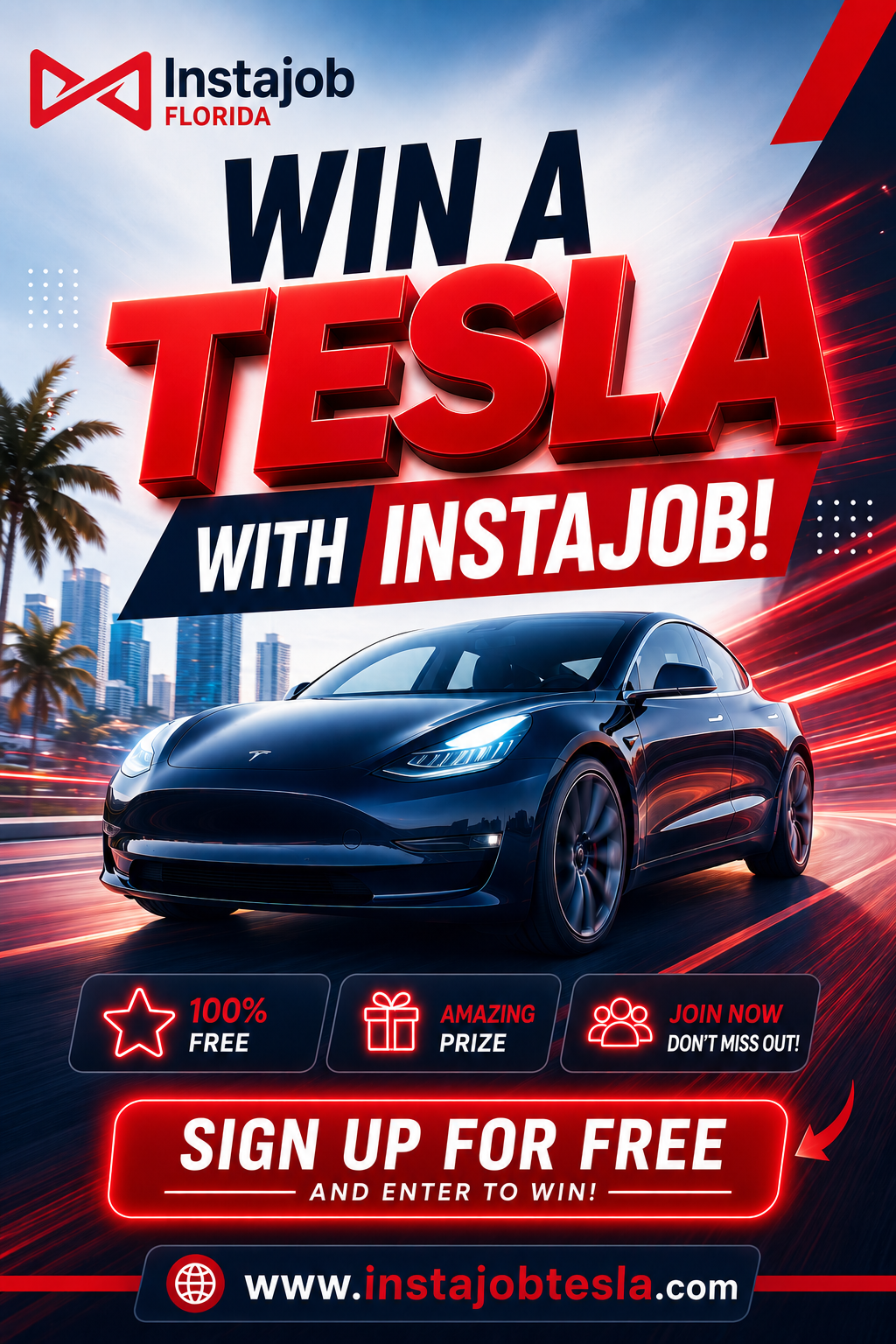 Banner Instajob Tesla 6